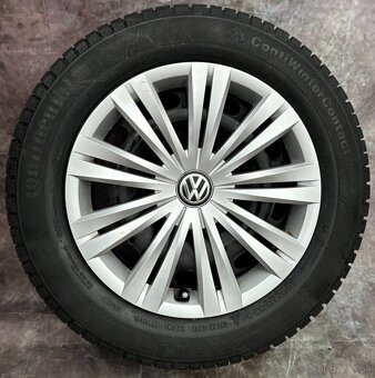 Kola 5x112 VW Sharan 205/60/16 DOT24 nejeté zimní - 2