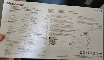 Predám nepoužité a nerozbalené reprodukty Pioneer TS-G170C č - 2