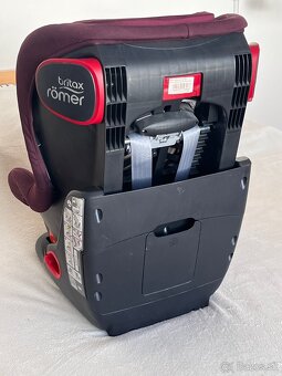 Autosedačka Britax Römer King II - Burgundy Red Black 9-18kg - 2