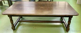 Konferenčný stolik, masív , v 45, d 130, s 60 cm, - 2