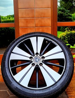 alu R18 5x112 orig. Mercedes B + A + CLA, zimné pneu 225/45 - 2