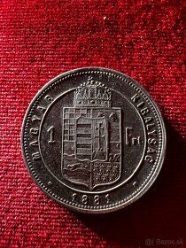 Zlatnik/ forint 1881 kb (7-2-1) - 2