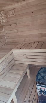 Sauna exterierová vonkajšia - 2