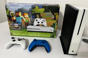 Xbox one + volant pedále + hry + 2ovládač - 2