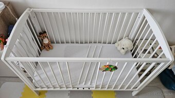 Detská postieľka s matracom - 2