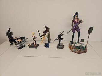 Figurky, Caitlyn, Nezuko, Rem, Diva, 2B, Reaper, Harley ... - 2