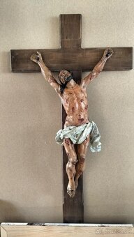 Ručné vyrezávaný Ježiš - 2