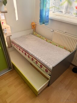 Detská posteľ/postielka 2v1 - 2