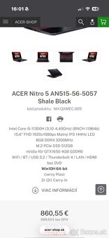Acer Nitro 5 Shale Black - 2