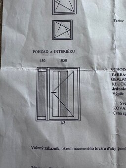 PVC biele vchodové dvere - 2