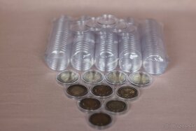 Ochranné bubliny na 2€ mince euro - 2
