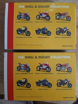 Zberateľský model SHELL MOTOCYKEL DUCATI - 2