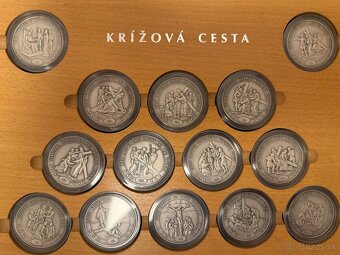 Sada medailí - Krížová cesta - SP - 2