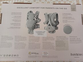 BabyBjörn Anthracite - nosič / Nové - 2