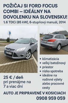 Prenájom dodavky, osobne auto, pickup - 2