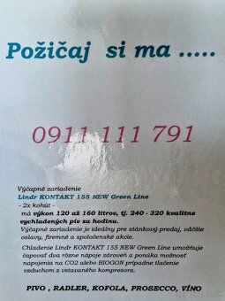 Prenosný výčap dvojpípa so vstavaným  kompresorom - 2