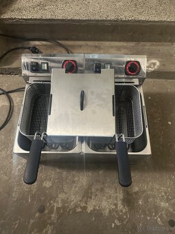🍟Fritéza elektrická dvojkomorová 2x8 l | REDFOX, FR-77 - 2