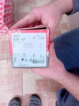 Brzdové platničky TRW GDB1697 - 2