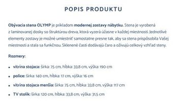 Predam obývaciu stenu - 2