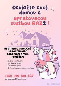 Ponúkam upratovanie domácností Trenčín a okolie - 2