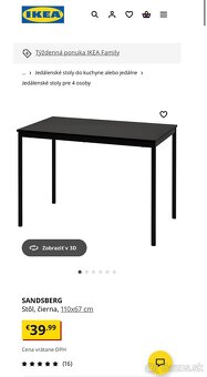Stôl a kontajner IKEA - 2
