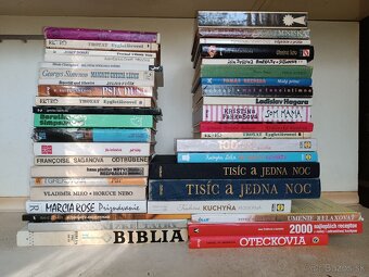 Predaj rôznych kníh – romány, detektívky, kuchárky, klasika - 2