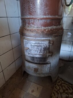 Starožitný bojler na drevo - 2