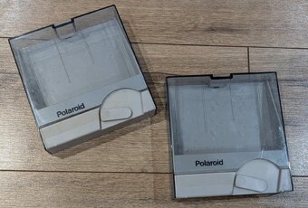 Originálny výsuvný box Polaroid na 5,25" diskety - 2