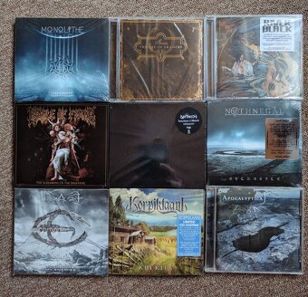 Nové black, heavy, power metal CD - 2