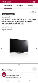Lg tv 127cm plazma - 2