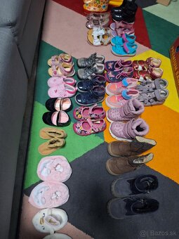 Sandalky čižmy poltopanky od narodenia po 23 vel. - 2