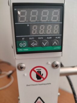 Hotstampingový lis pro termoražbu a vypalování 300W - 2