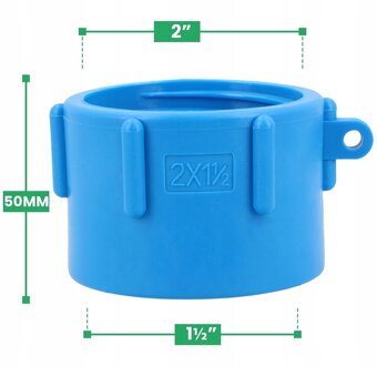 IBC redukcia na ibc ventil S60x6/1 1/2" cool,(6/4")jemný z - 2