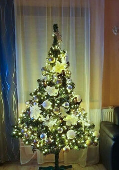 Vianočný stromček výška 155cm - 2