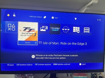 PS4 Slim 1TB + hra - 2