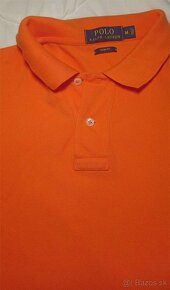 Polo Ralph Lauren polokošeľa oranžová - 2
