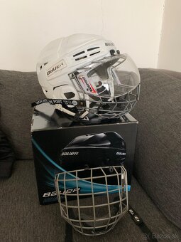 BAUER prilba + plexi + mriežka - 2
