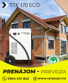 ✅ Prenájom - profi odvlhčovač vzduchu -TROTEC TTK 170 - 2