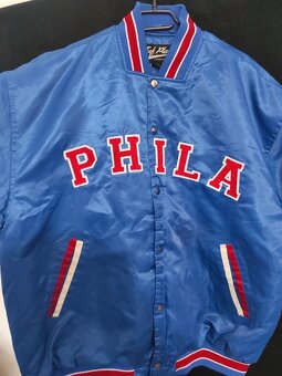 Vintage Baseballova bunda týmu "Phila" Philadelphia od fir - 2
