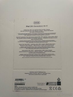 Ipad 9 gen 64 GB - 2