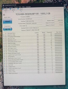 NOVY 1 TB Externy HDD 2,5" - 2