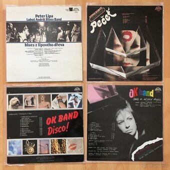 Československé LP, 6 Euro za kus. - 2