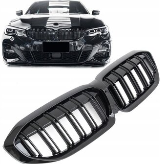 Predná maska BMW rad 3 G20 G21 2019-2022 dvojlamelová TOP - 2