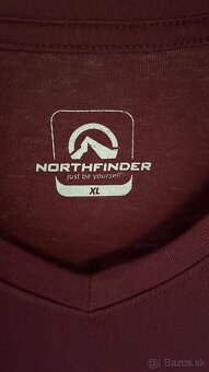 Dámske bordové tričko Northfinder  veľ. XL - 2