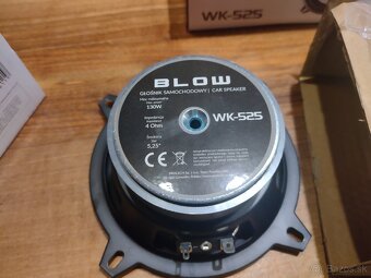 Predám reproduktory BLOW 130w 4 ohm 13cm - 2