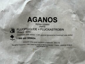 Repka ozimná Syngenta Aganos - 2