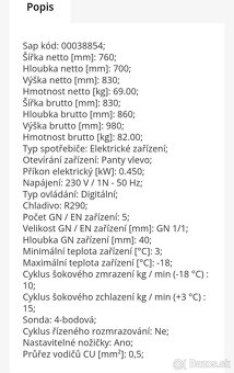 Redfox šoková chladnička/mraznička - 2