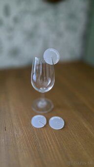 Handmade minimalisticka menovka na svadobny pohar - 2