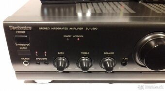 ClassA =130W zosilnovac TECHNICS SU-V500 vyroba Japan, AZ27 - 2