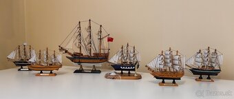 Drevené modely plachetníc - 2
